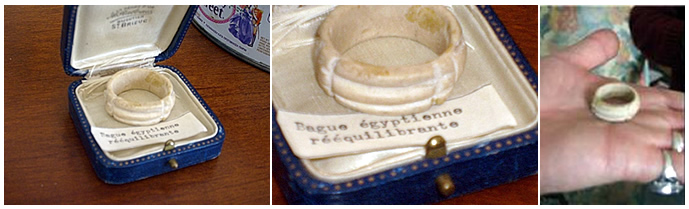 bague atlante en gres d'Aassouan